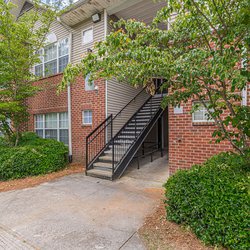 exterior at The Parkton apartments in Mableton GA